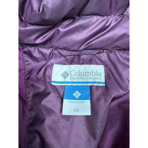 Columbia 550 Duck Down Faux Fur Hooded Jacket Puffer Womens XS EUC - Picture 2 of 10